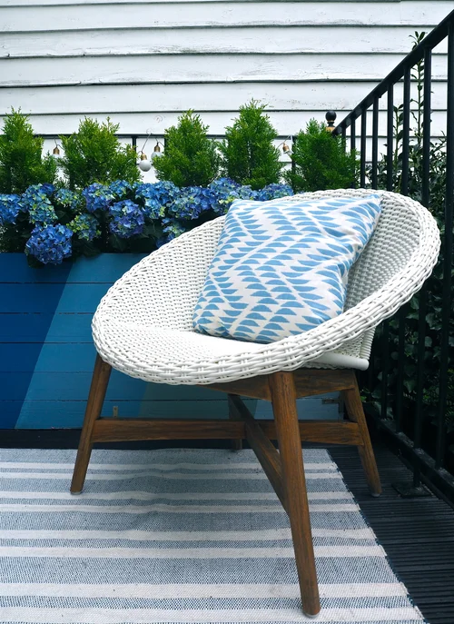 Blue Hues Bringing The Inside Out With Garden Furniture From